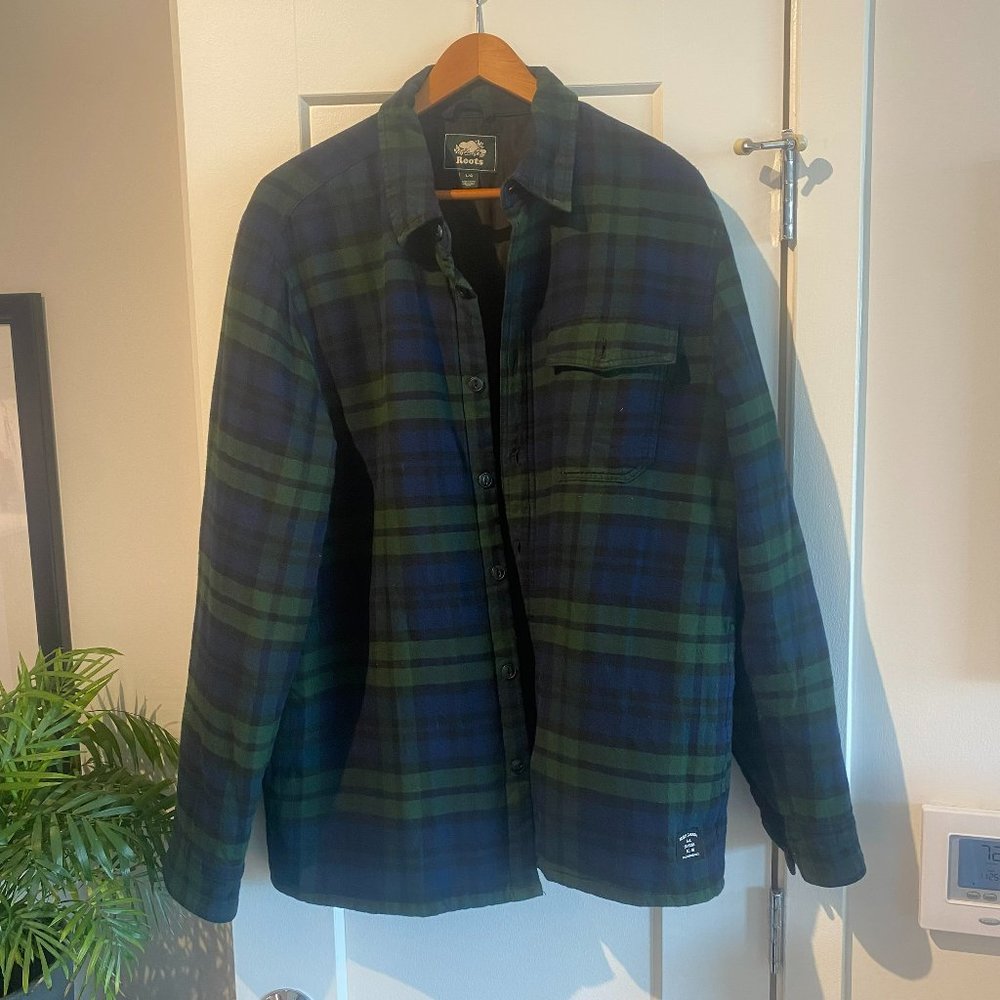 Roots Quilted Plaid Jacket